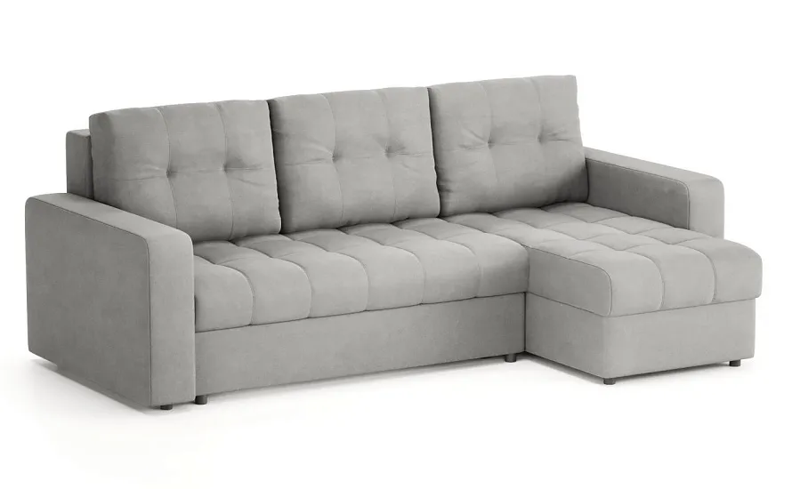 Диван угловой Тренто Leonardo 14 серый - 2