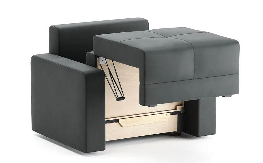 Кресло-кровать Баден Camaro 32 графит - 4 Кресло-кровать Баден Camaro 32 графит - 4